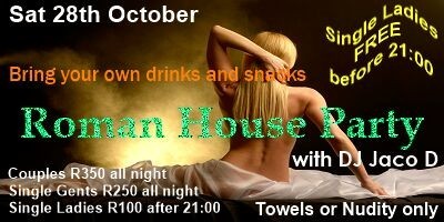 ROMAN HOUSE PARTY! R350!!